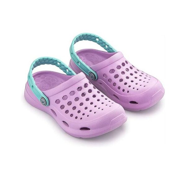 Joybees Kids Active Clog, Durable & Comfortable Sandal, LAVENDER / SKY BLUE- 1 - Picture 1 of 5